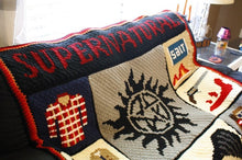 Load image into Gallery viewer, Supernatural Blanket Crochet Pattern