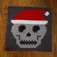 Load image into Gallery viewer, Haunted Holidays Blanket Crochet Pattern