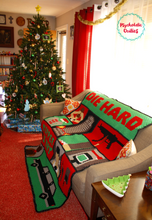 Load image into Gallery viewer, Die Hard Christmas Blanket Crochet Pattern