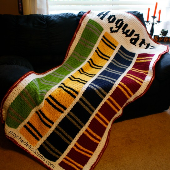 Blanket Harry Potter Knitting Patterns Harry Potter Baby Blanket