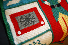 Load image into Gallery viewer, Elf Christmas Blanket Crochet Pattern