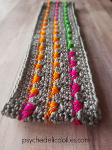 Spice Market Spike Cowl Crochet Pattern