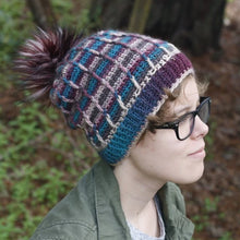 Load image into Gallery viewer, Perpetual Posts Slouchy Hat Crochet Pattern